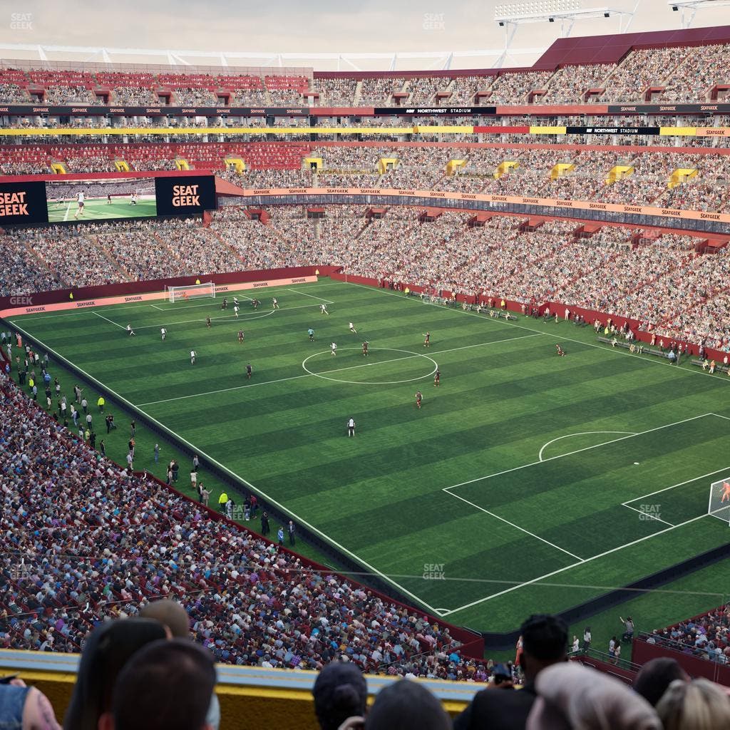 Northwest Stadium - Section Loge Suite West 351 Seat View