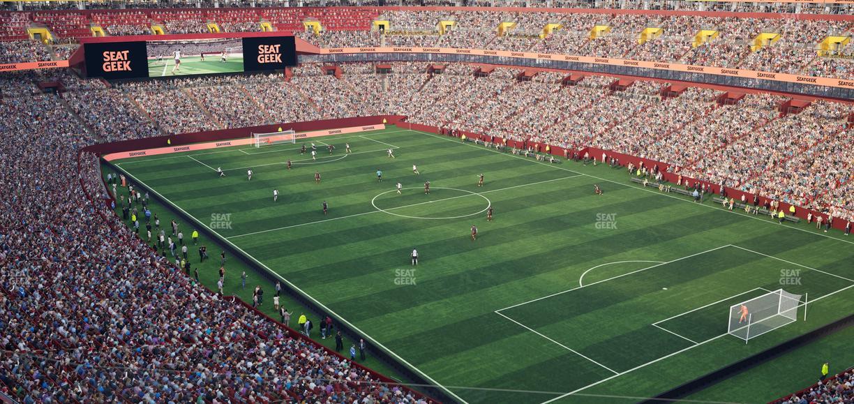 Northwest Stadium - Section Loge Suite West 351 Seat View