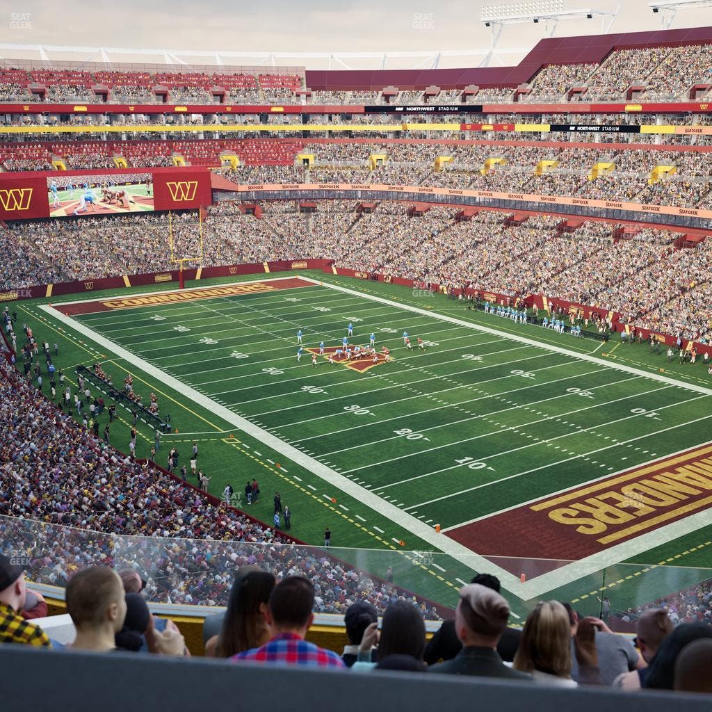 Northwest Stadium - Section Loge Suite West 351 Seat View