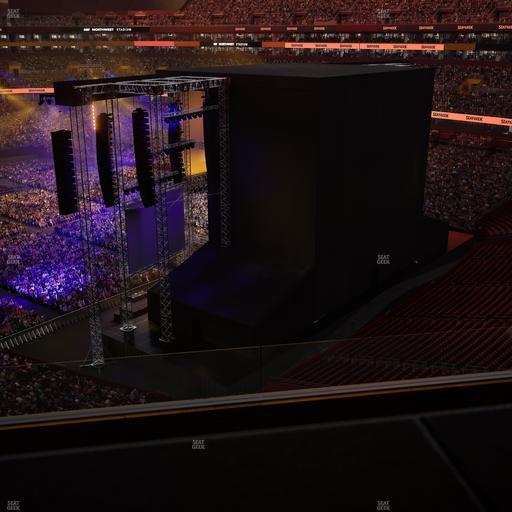 Northwest Stadium - Section Loge Suite West 351 Seat View