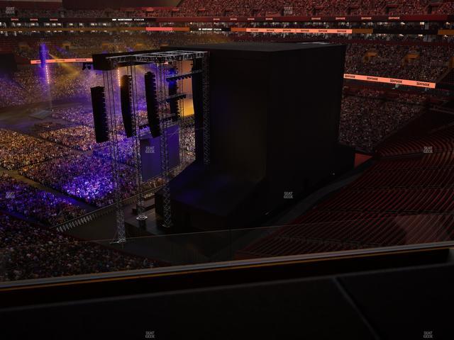 Northwest Stadium - Section Loge Suite West 351 Seat View