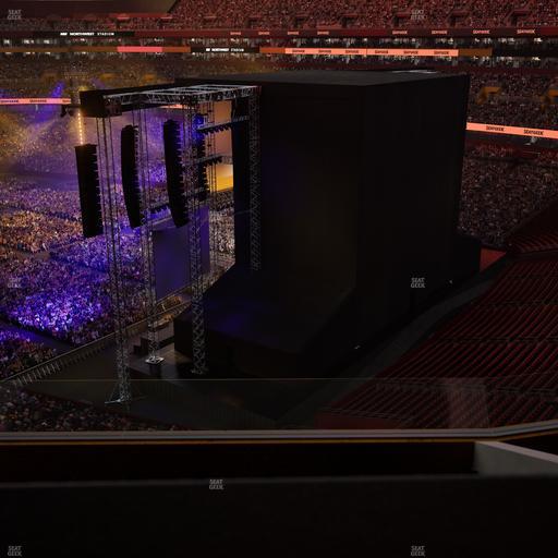 Northwest Stadium - Section Loge Suite West 352 Seat View