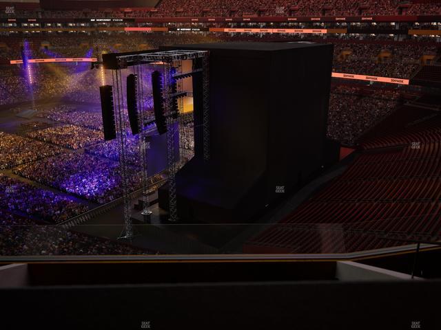 Northwest Stadium - Section Loge Suite West 352 Seat View