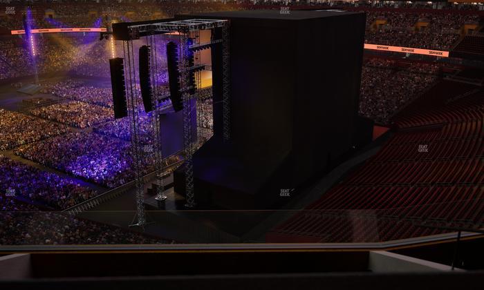 Northwest Stadium - Section Loge Suite West 352 Seat View