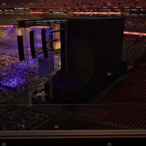 Northwest Stadium - Section Loge Suite West 352 Seat View