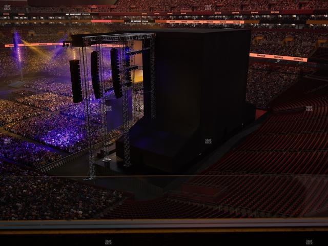 Northwest Stadium - Section Loge Suite West 352 Seat View