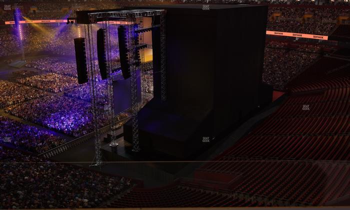 Northwest Stadium - Section Loge Suite West 352 Seat View