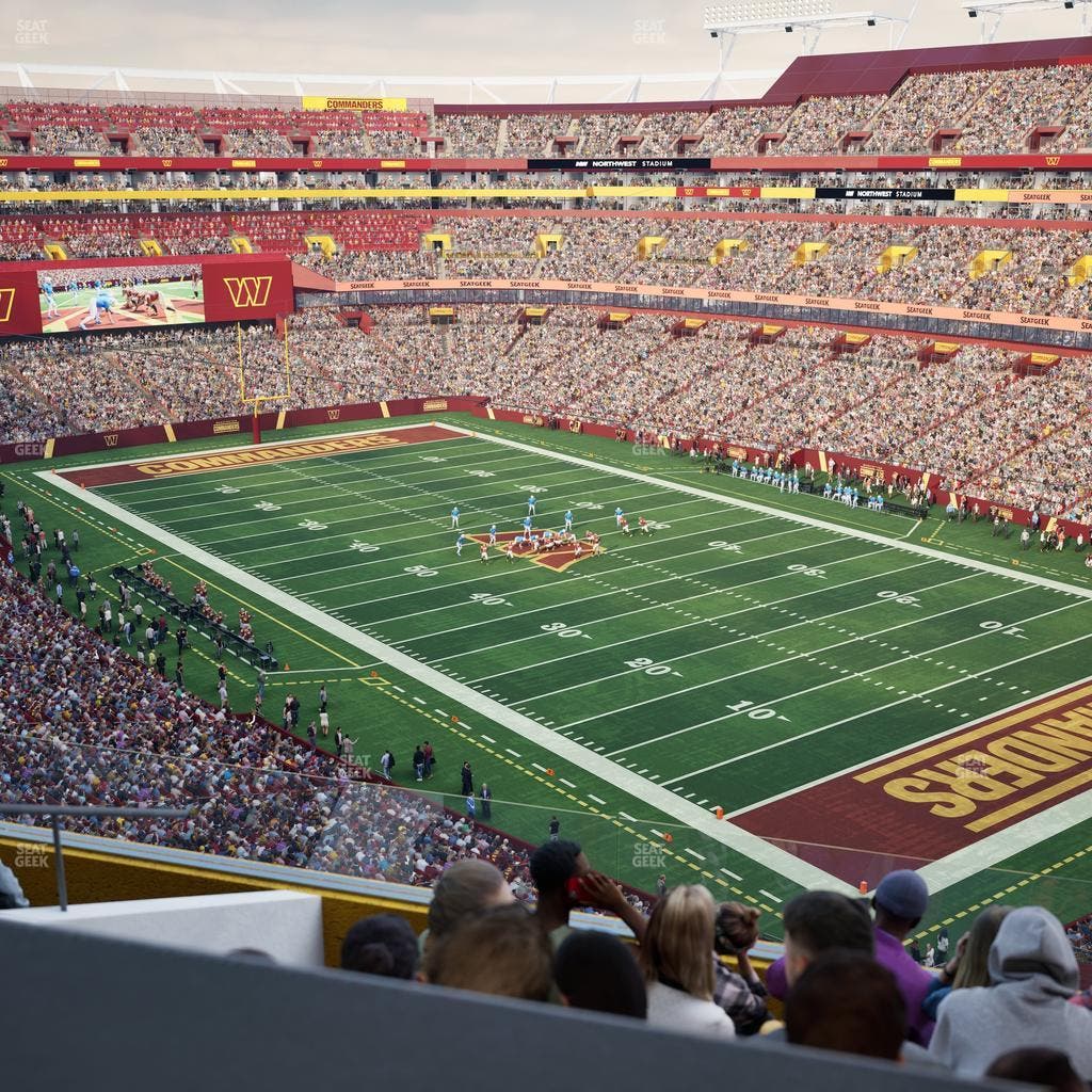 Northwest Stadium - Section Loge Suite West 352 Seat View