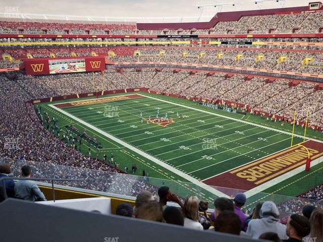 Northwest Stadium - Section Loge Suite West 352 Seat View