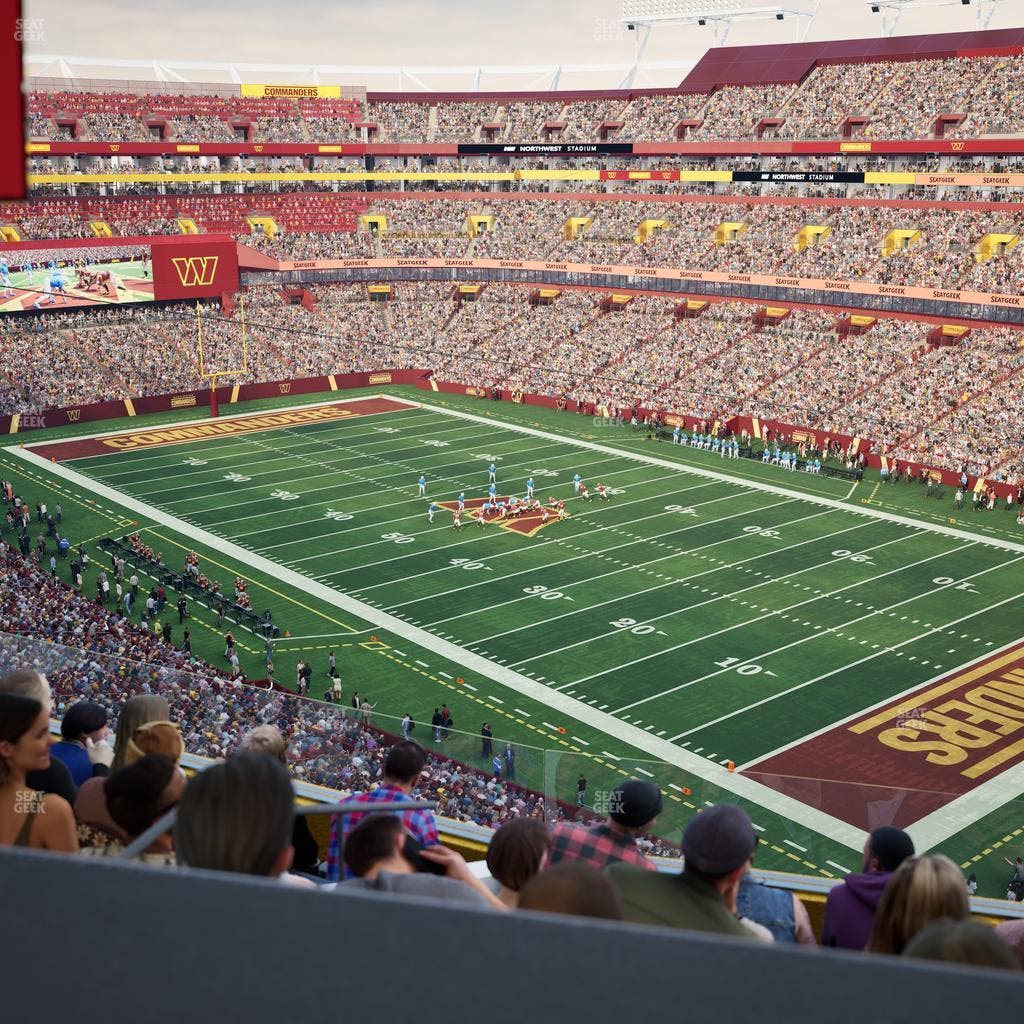 Northwest Stadium - Section Loge Suite West 353 Seat View
