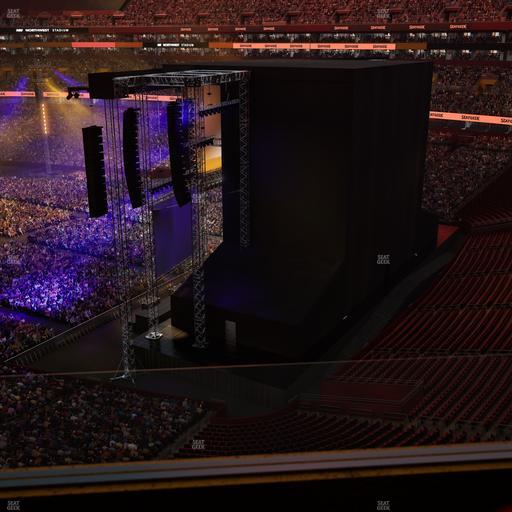 Northwest Stadium - Section Loge Suite West 353 Seat View