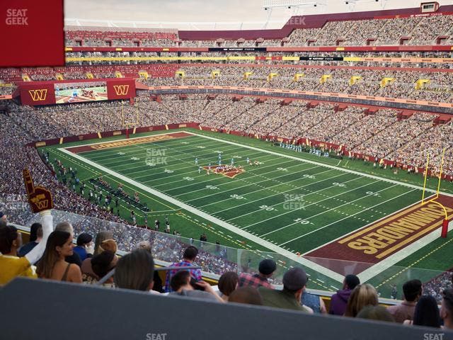 Northwest Stadium - Section Loge Suite West 353 Seat View
