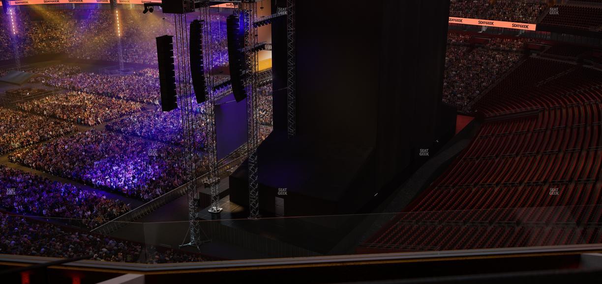 Northwest Stadium - Section Loge Suite West 353 Seat View