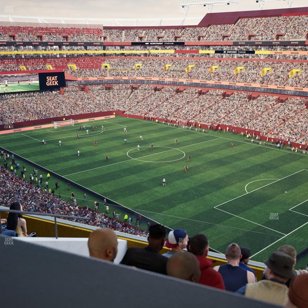 Northwest Stadium - Section Loge Suite West 354 Seat View