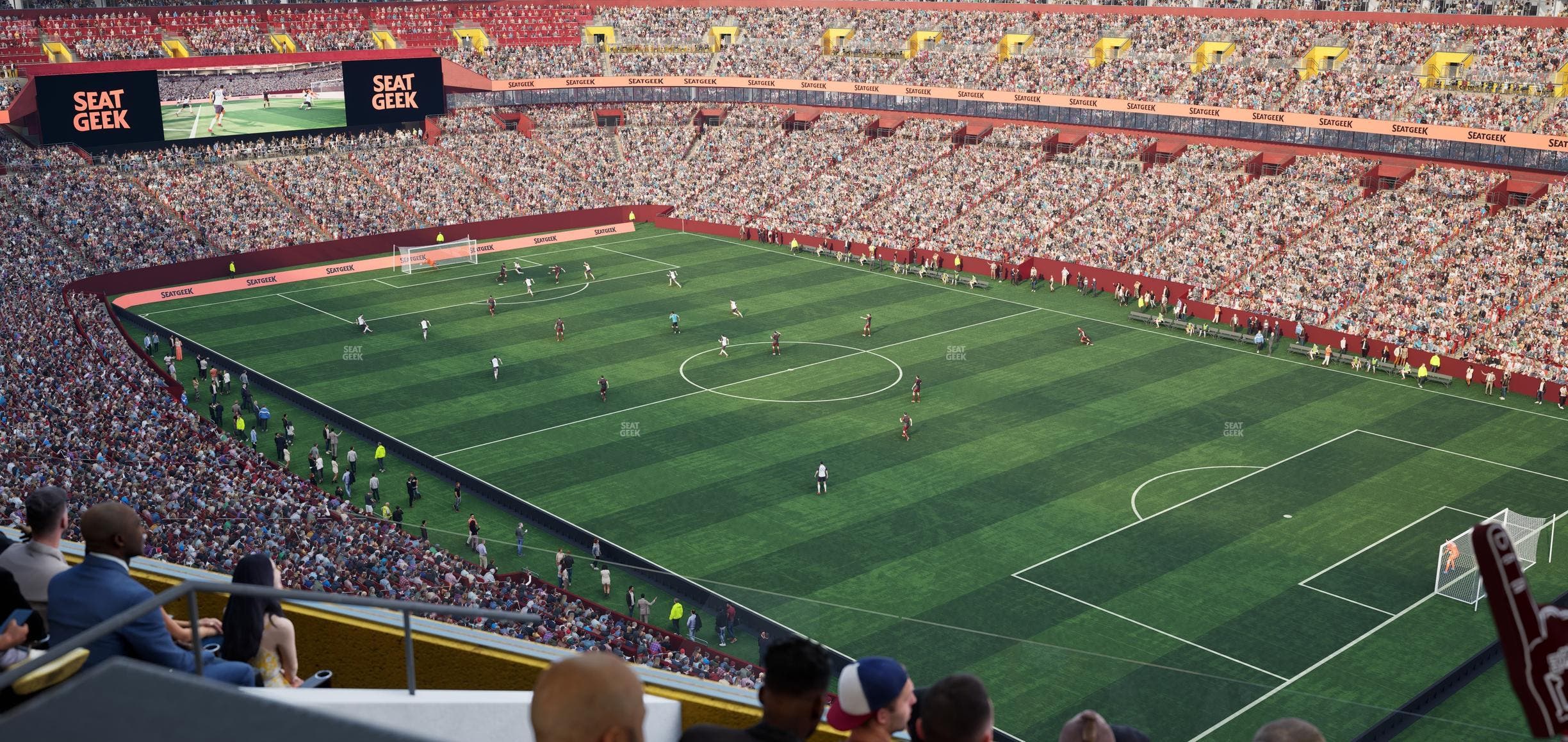 Northwest Stadium - Section Loge Suite West 354 Seat View