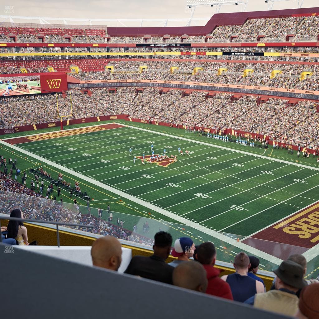 Northwest Stadium - Section Loge Suite West 354 Seat View