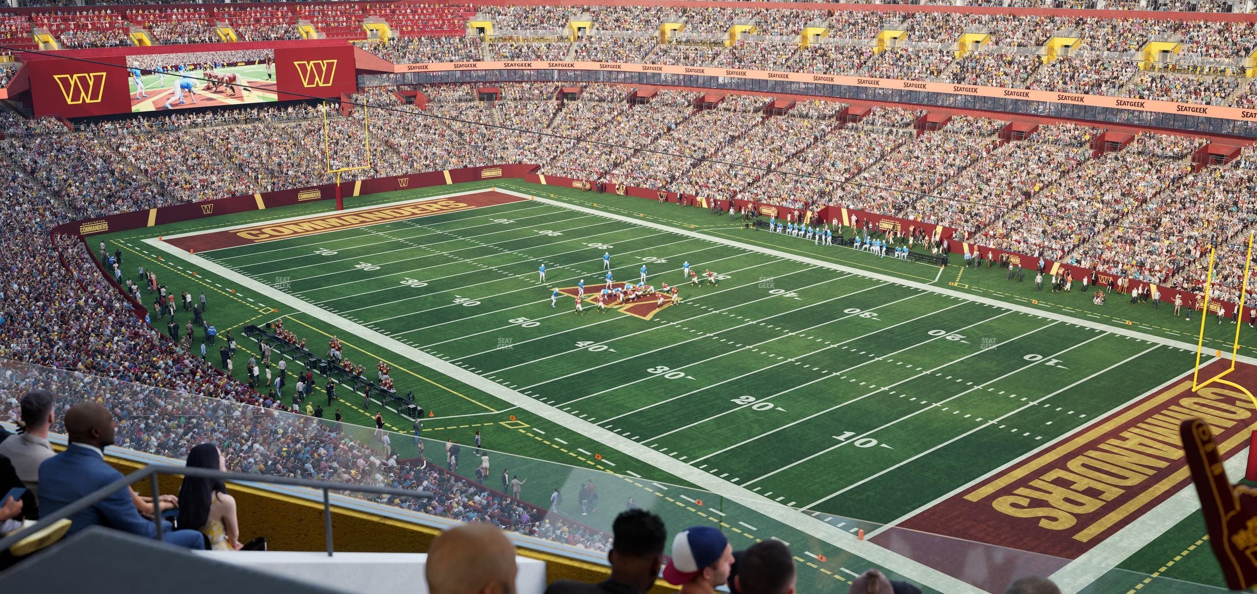 Northwest Stadium - Section Loge Suite West 354 Seat View