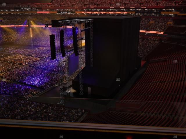 Northwest Stadium - Section Loge Suite West 354 Seat View