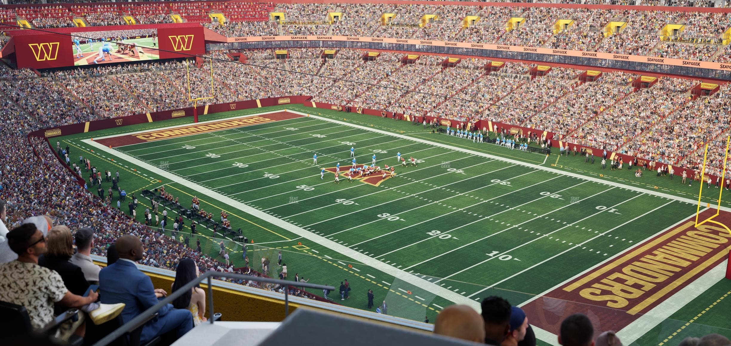 Northwest Stadium - Section Loge Suite West 354 Seat View