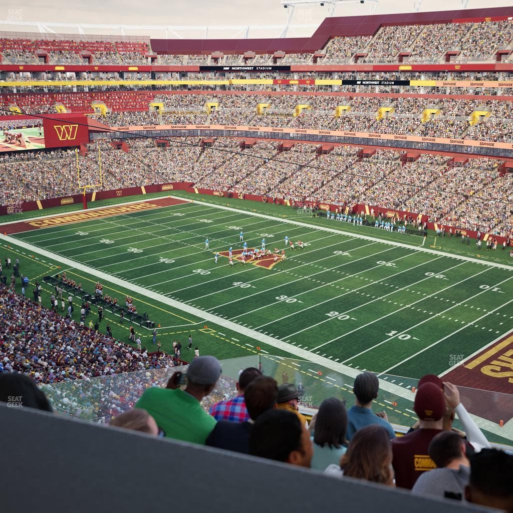 Northwest Stadium - Section Loge Suite West 355 Seat View