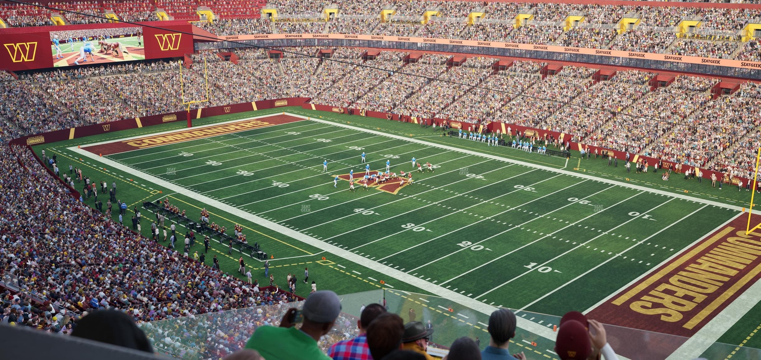 Northwest Stadium - Section Loge Suite West 355 Seat View