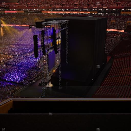 Northwest Stadium - Section Loge Suite West 355 Seat View