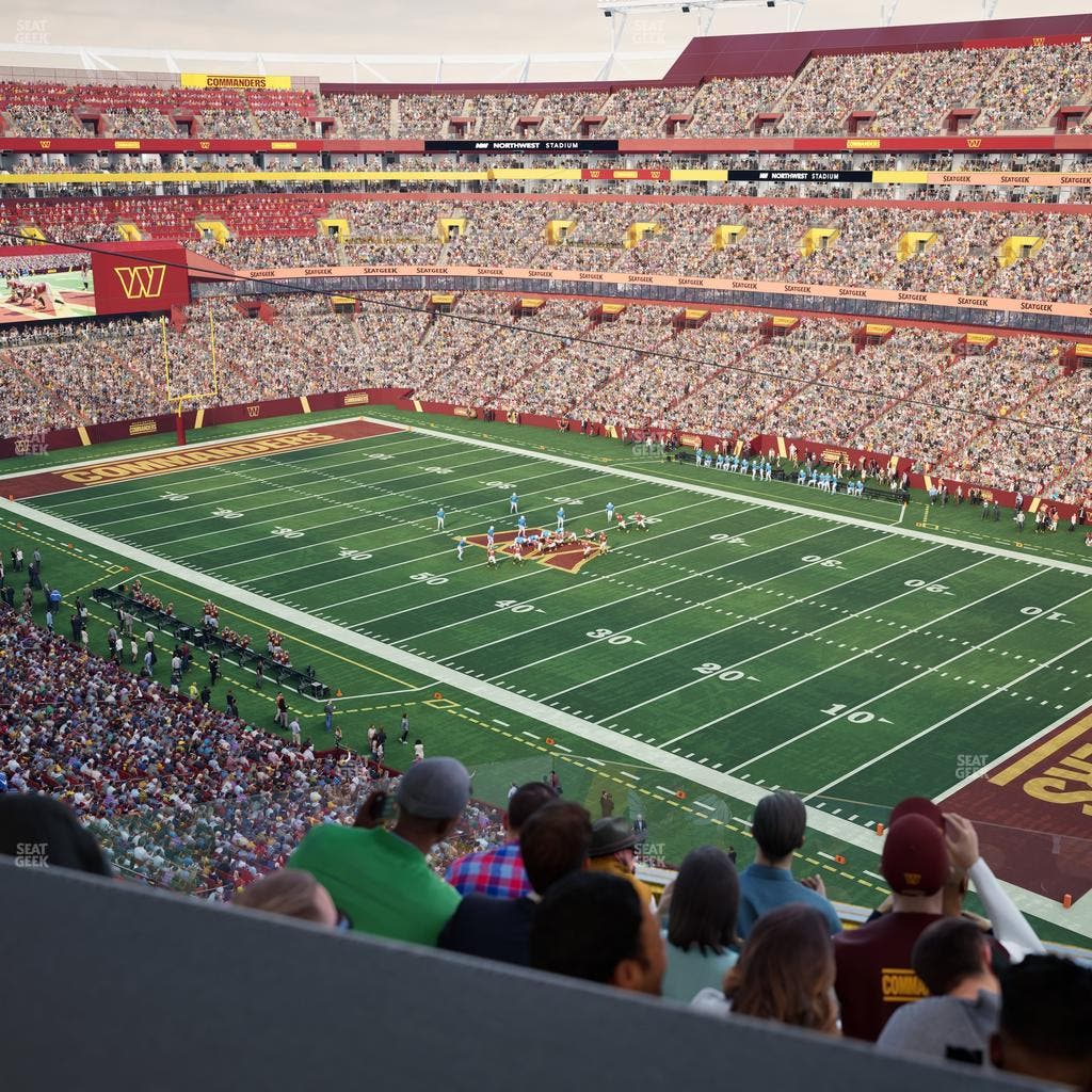 Northwest Stadium - Section Loge Suite West 355 Seat View