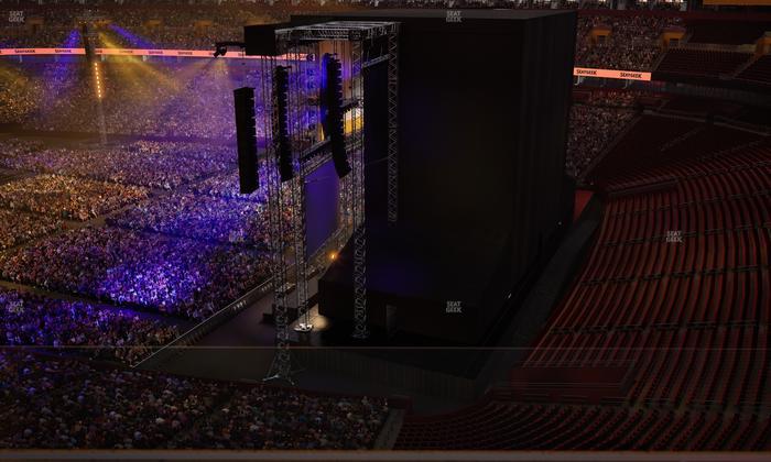 Northwest Stadium - Section Loge Suite West 355 Seat View