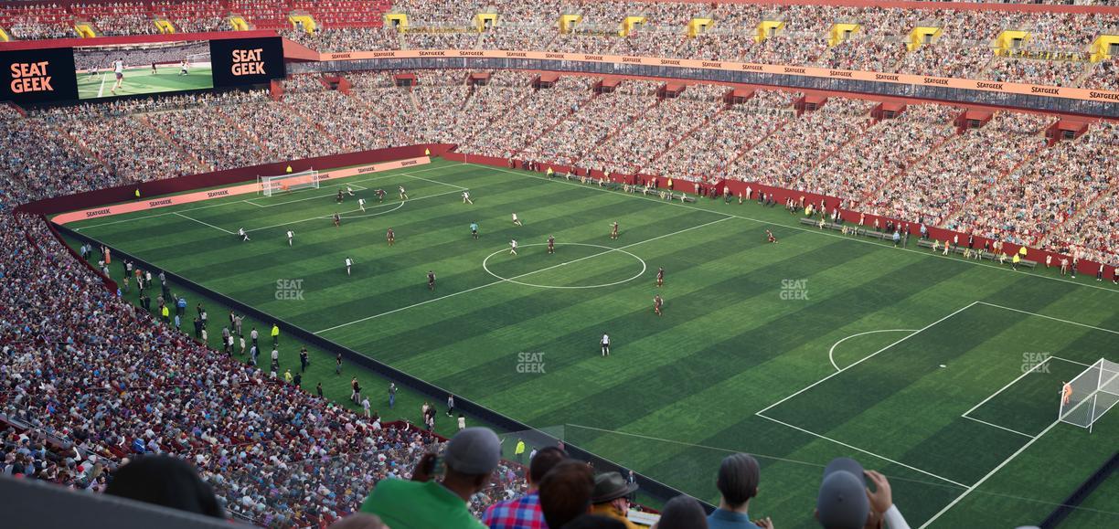 Northwest Stadium - Section Loge Suite West 355 Seat View