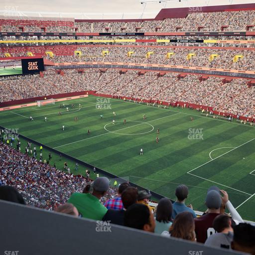 Northwest Stadium - Section Loge Suite West 355 Seat View