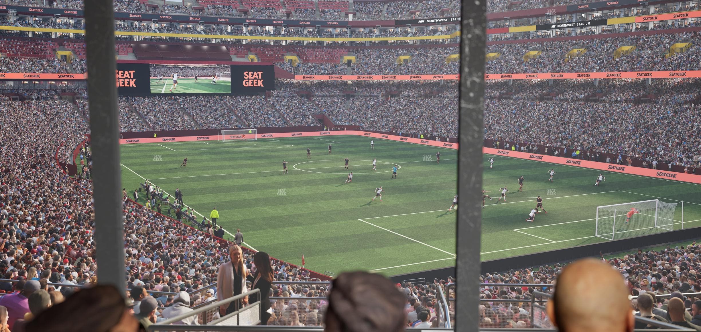 Northwest Stadium - Section Owners Club East Seat View