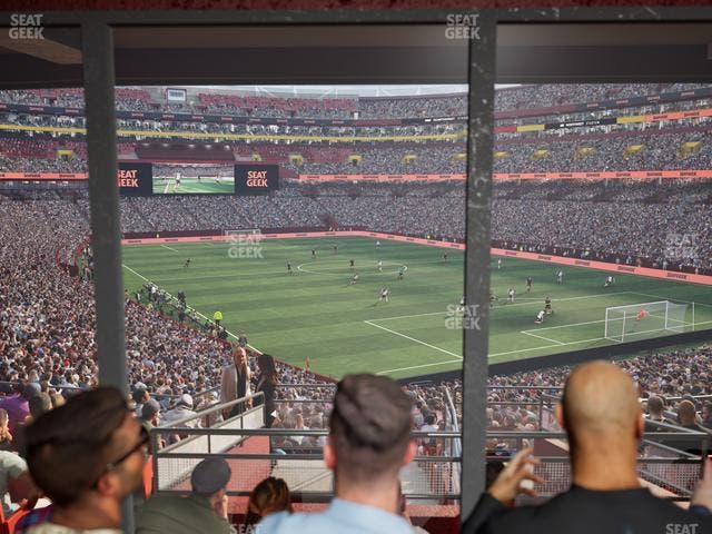 Northwest Stadium - Section Owners Club East Seat View