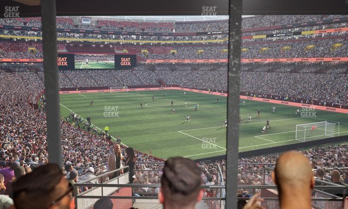 Northwest Stadium - Section Owners Club East Seat View