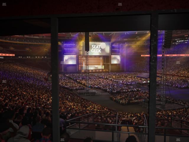 Northwest Stadium - Section Owners Club East Seat View