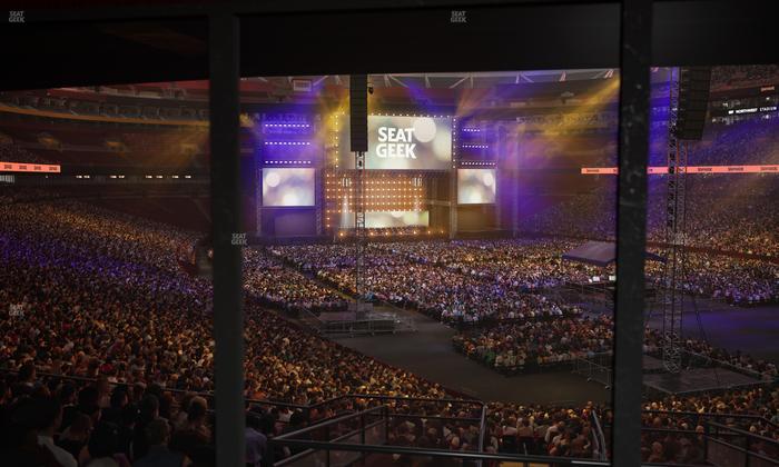 Northwest Stadium - Section Owners Club East Seat View