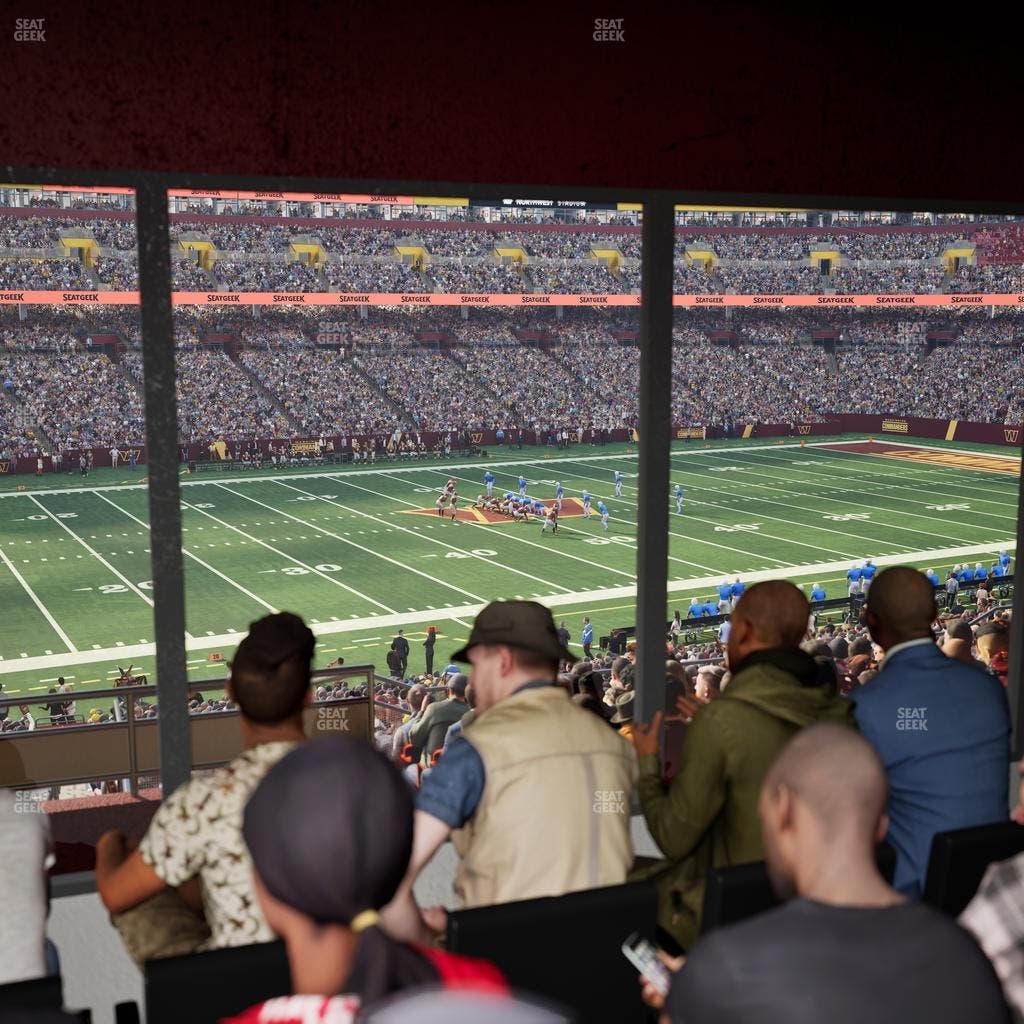 Northwest Stadium - Section Owners Club West Seat View