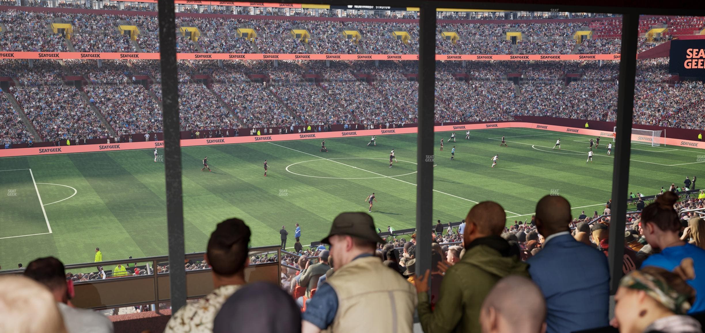 Northwest Stadium - Section Owners Club West Seat View