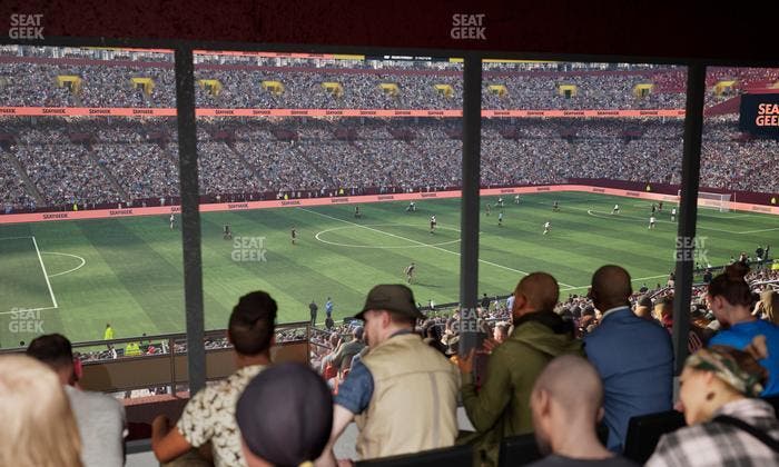 Northwest Stadium - Section Owners Club West Seat View