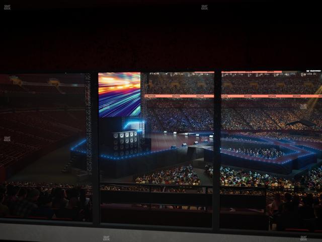 Northwest Stadium - Section Owners Club West Seat View