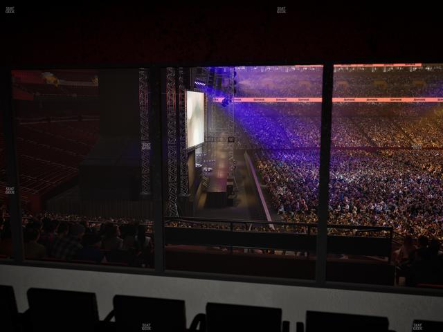 Northwest Stadium - Section Owners Club West Seat View