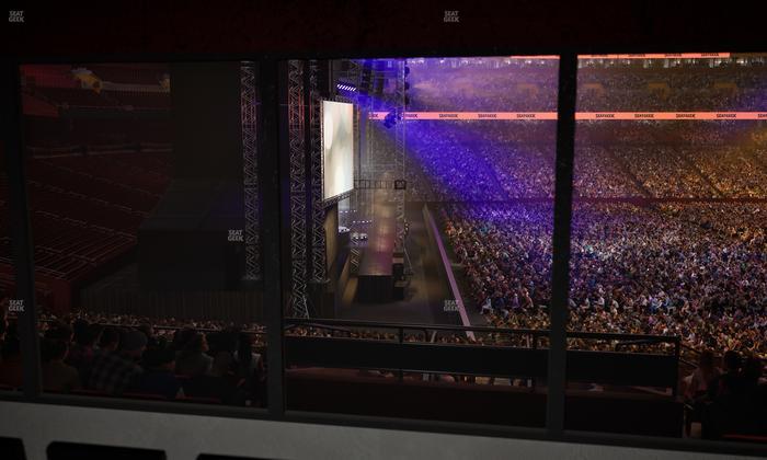 Northwest Stadium - Section Owners Club West Seat View