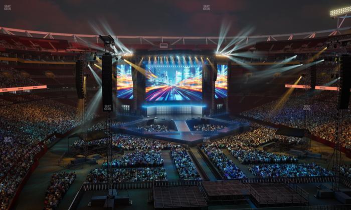 Northwest Stadium - Section Sro 333 Seat View
