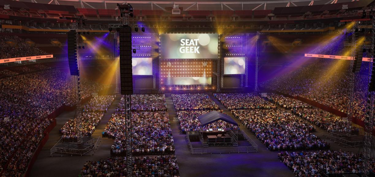 Northwest Stadium - Section Sro 333 Seat View