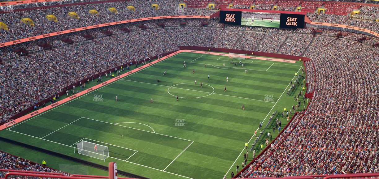 Northwest Stadium - Section Sro 410 Seat View