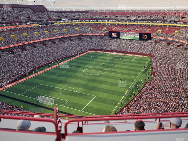 Northwest Stadium - Section Sro 410 Seat View Northwest Stadium - Section Sro 410 Seat View