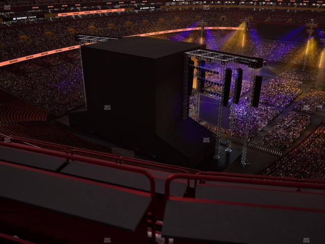 Northwest Stadium - Section Sro 410 Seat View