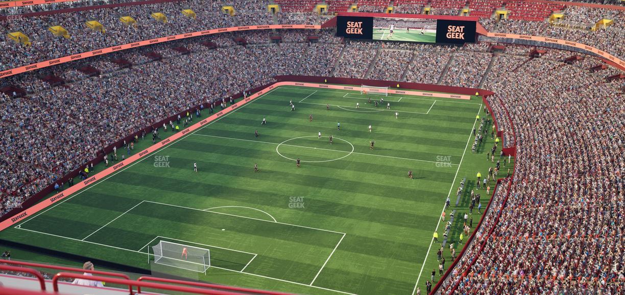 Northwest Stadium - Section Sro 411 Seat View