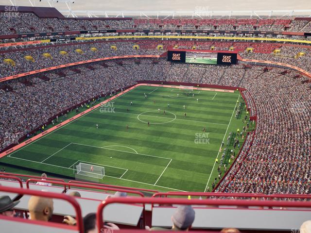 Northwest Stadium - Section Sro 411 Seat View Northwest Stadium - Section Sro 411 Seat View