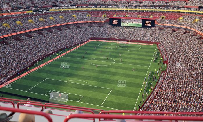 Northwest Stadium - Section Sro 411 Seat View