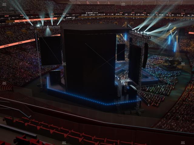 Northwest Stadium - Section Sro 411 Seat View